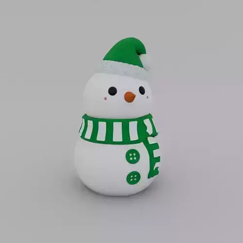 CHRISTMAS SPECIAL - SNOWMAN 04 3D print model