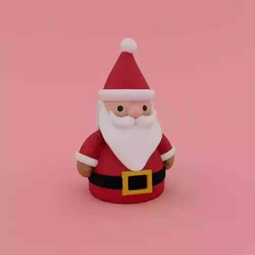 CHRISTMAS SPECIAL - CUTE SANTA 3D print model