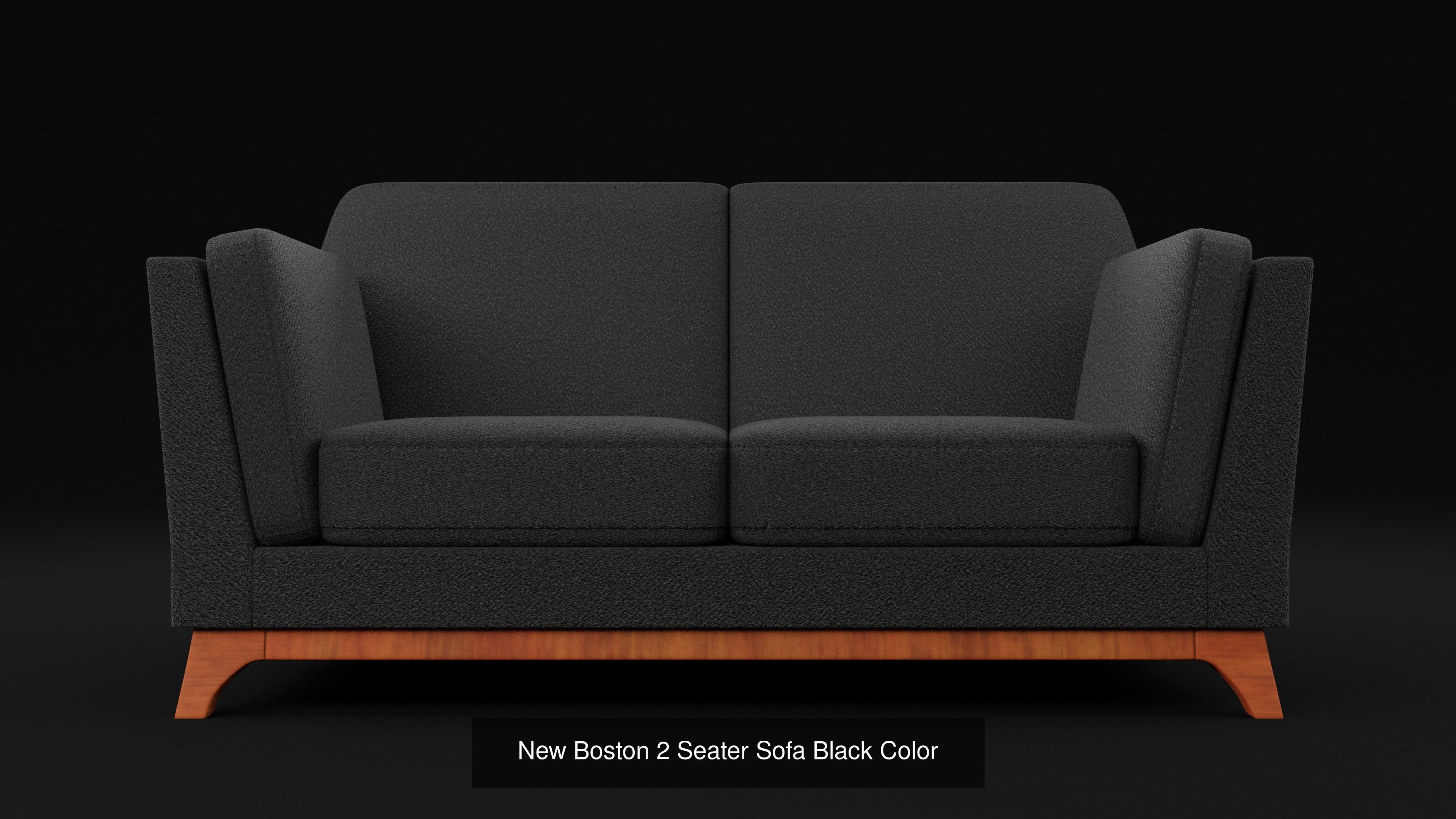 New 3D Boston Sofas Set Back Color 3 Models 3D Collection _2