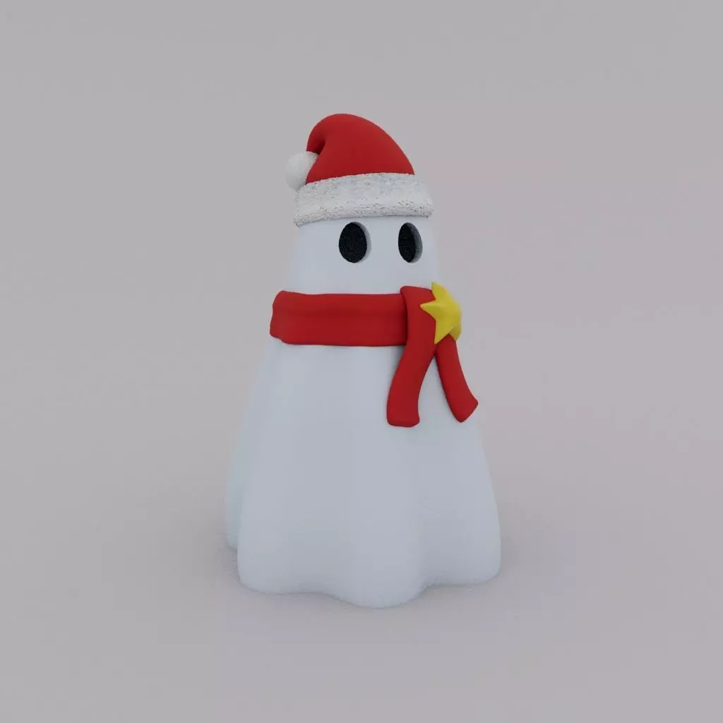 CHRISTMAS SPECIAL - CUTE GHOST 3D print model_0