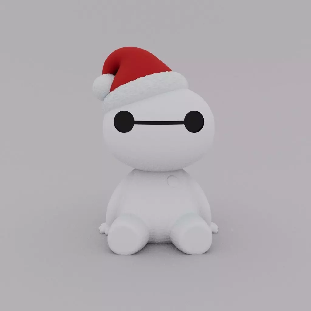 CHRISTMAS SPECIAL - CUTE LITTLE BAYMAX 3D print model_0