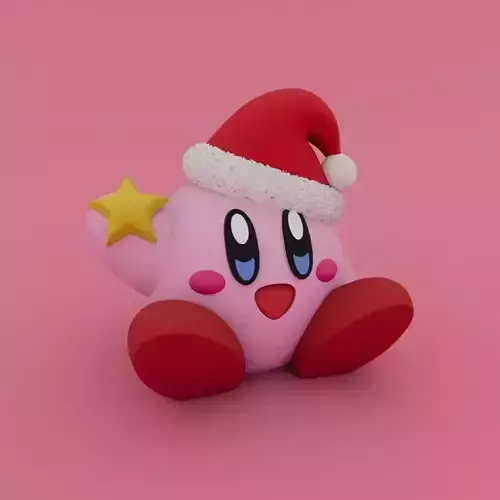 CHRISTMAS SPECIAL - CUTE KIRBY 3D print model