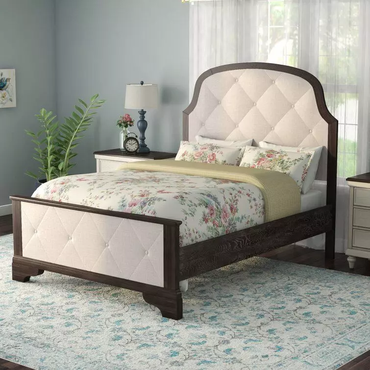 Kyrece Upholstered Standard Bed Free 3D model