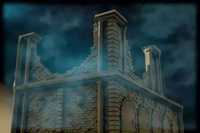 Wargame-terrain-wtc2023 Old City