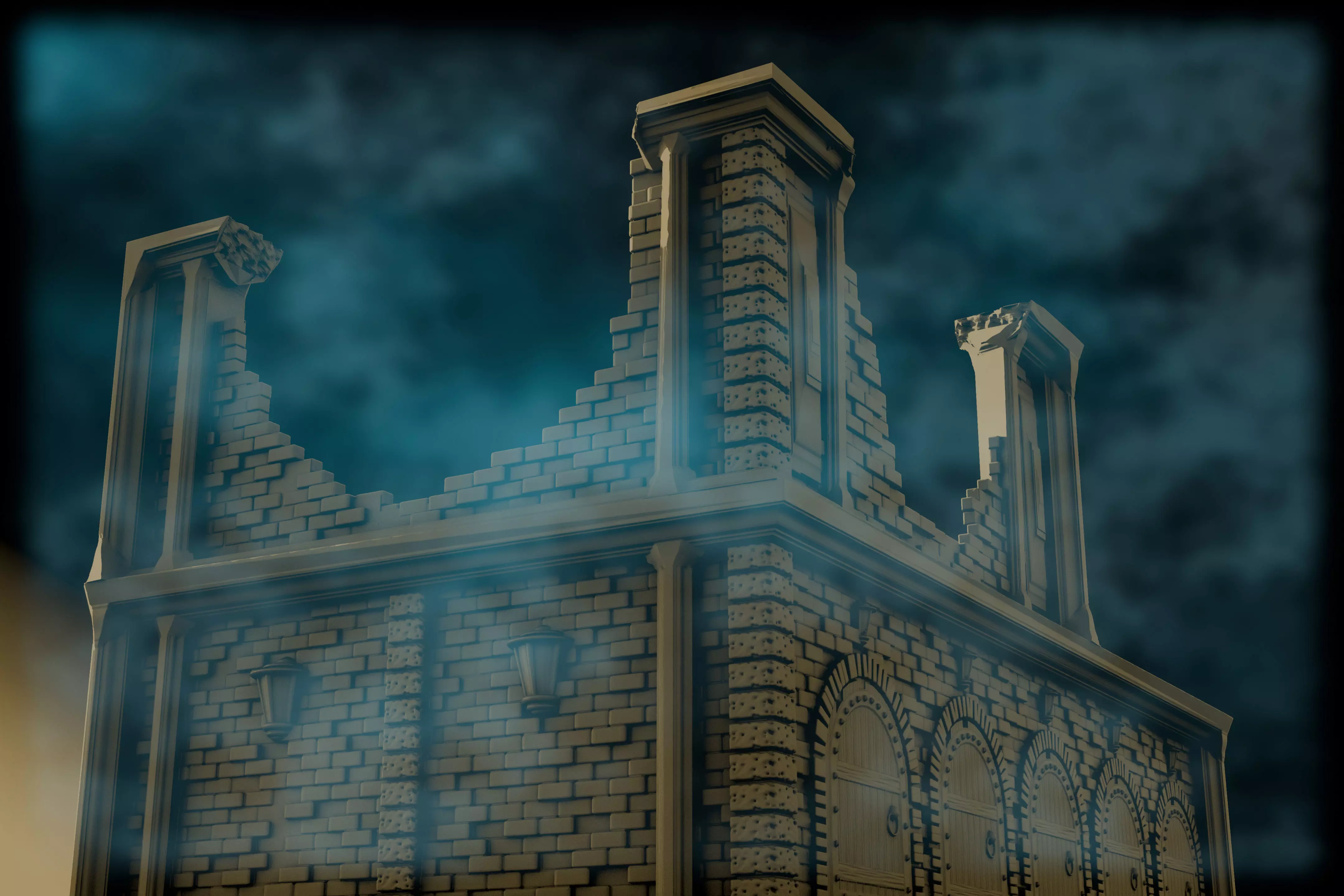 Wargame-terrain-wtc2023 Old City 3D print model_0