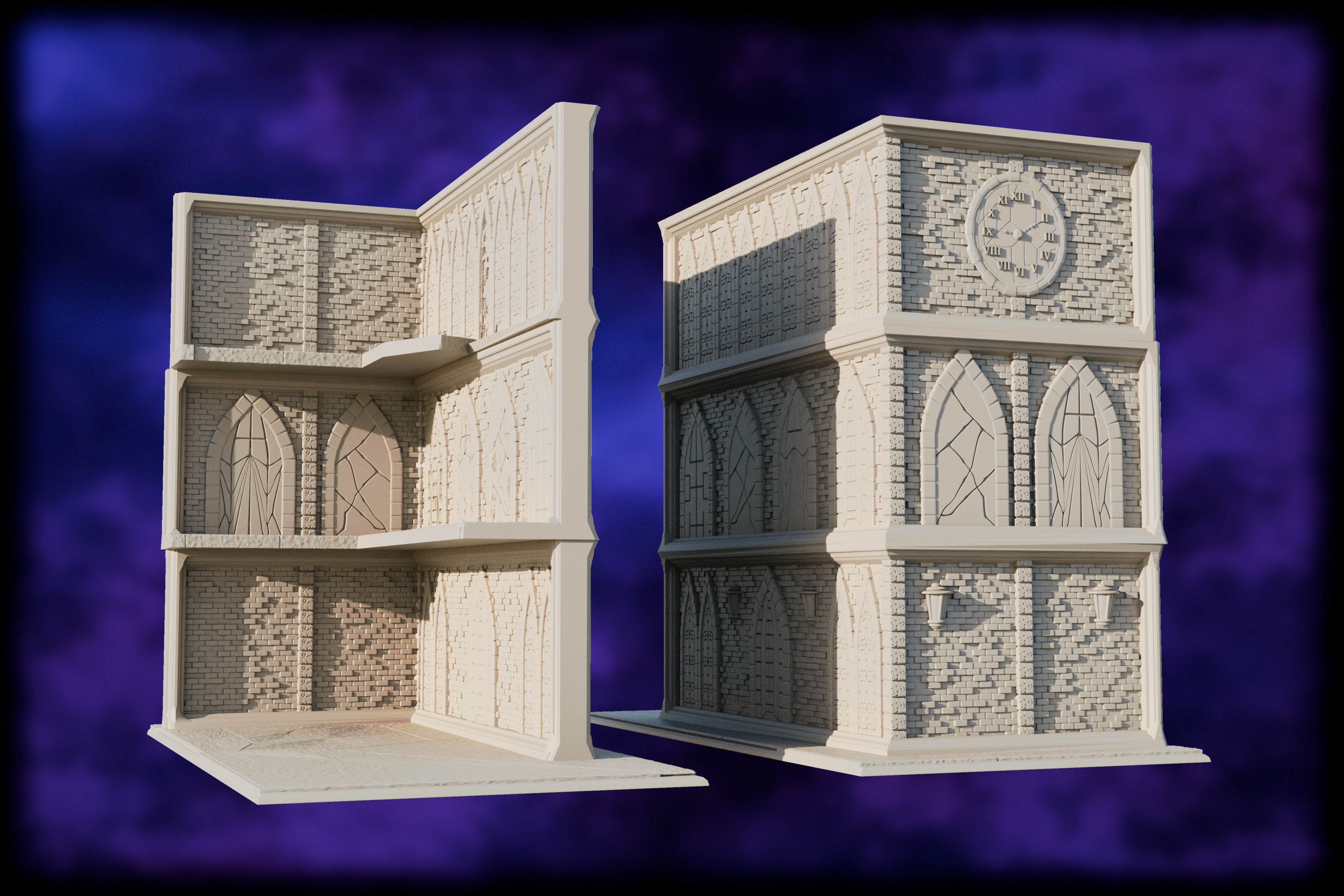 Wargame-terrain-wtc2023 Old City 3D print model_7