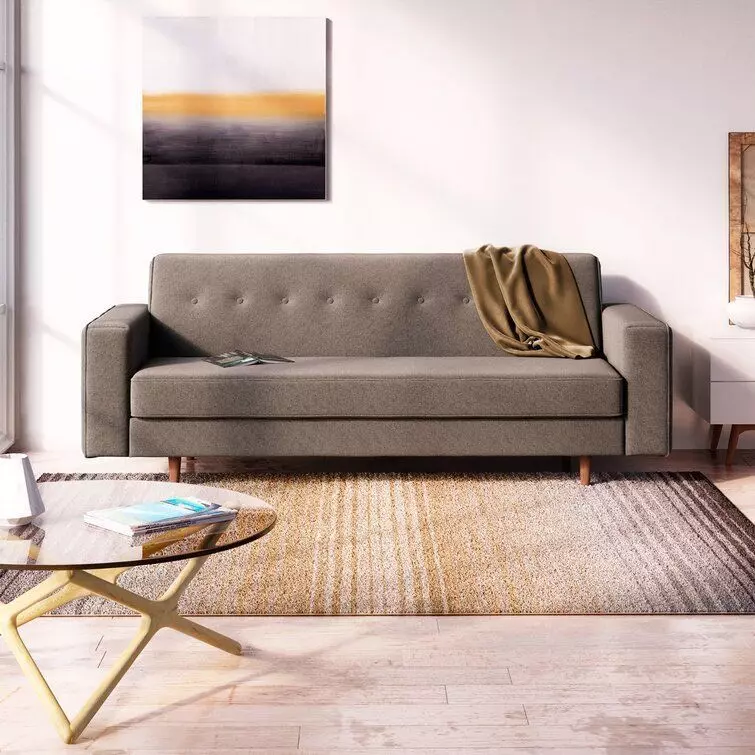 Roshni Upholstered Sofa 3D model_0