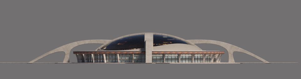 Eclectic Futurism Low-poly 3D model_13