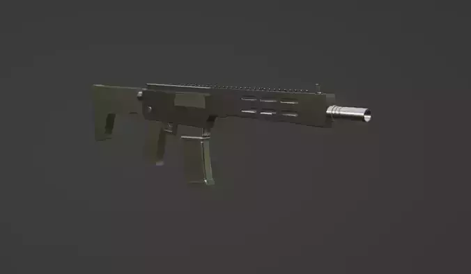 3D M4 RIFLE MODEL