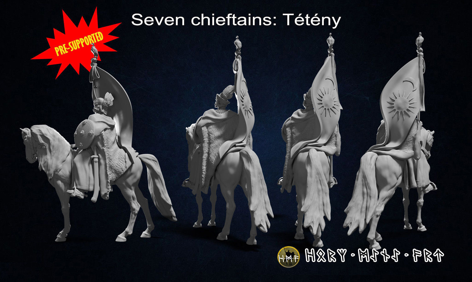 Seven chieftains 3D print model_8