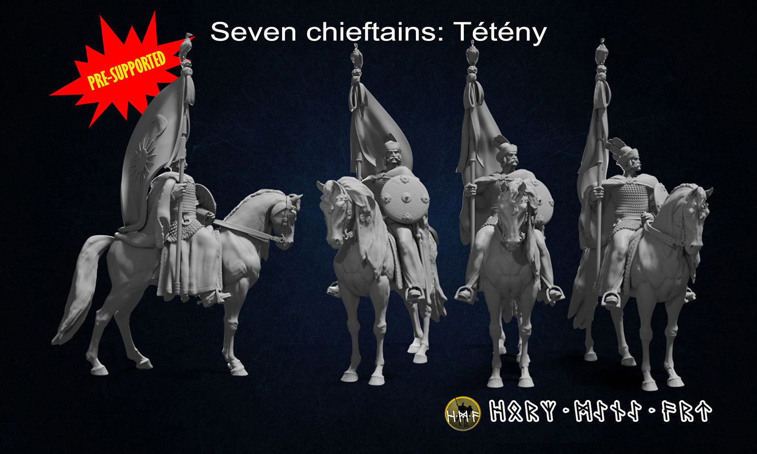 Seven chieftains 3D print model_7