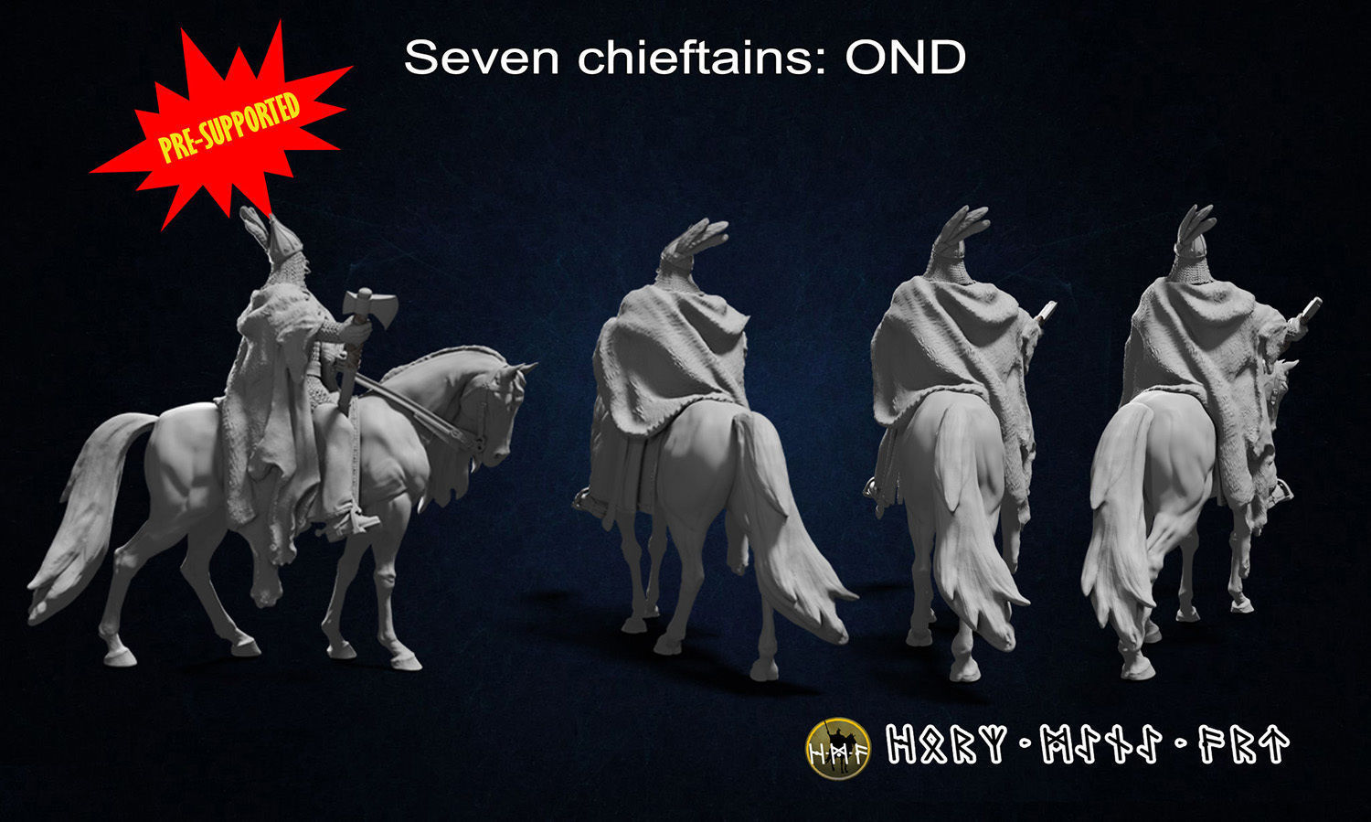 Seven chieftains 3D print model_6