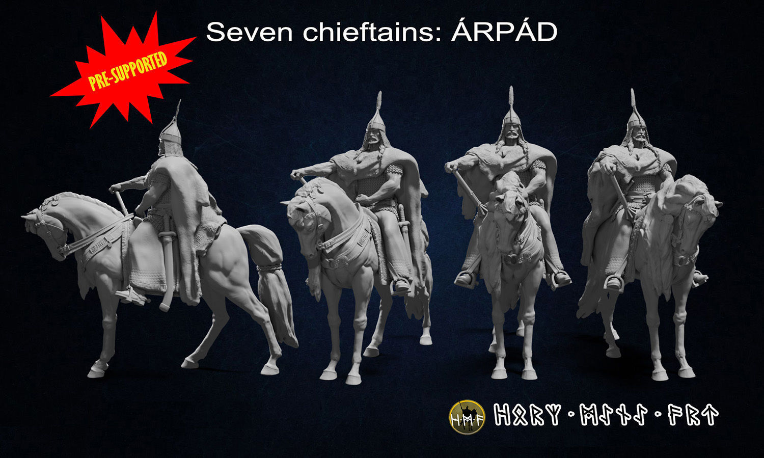 Seven chieftains 3D print model_2
