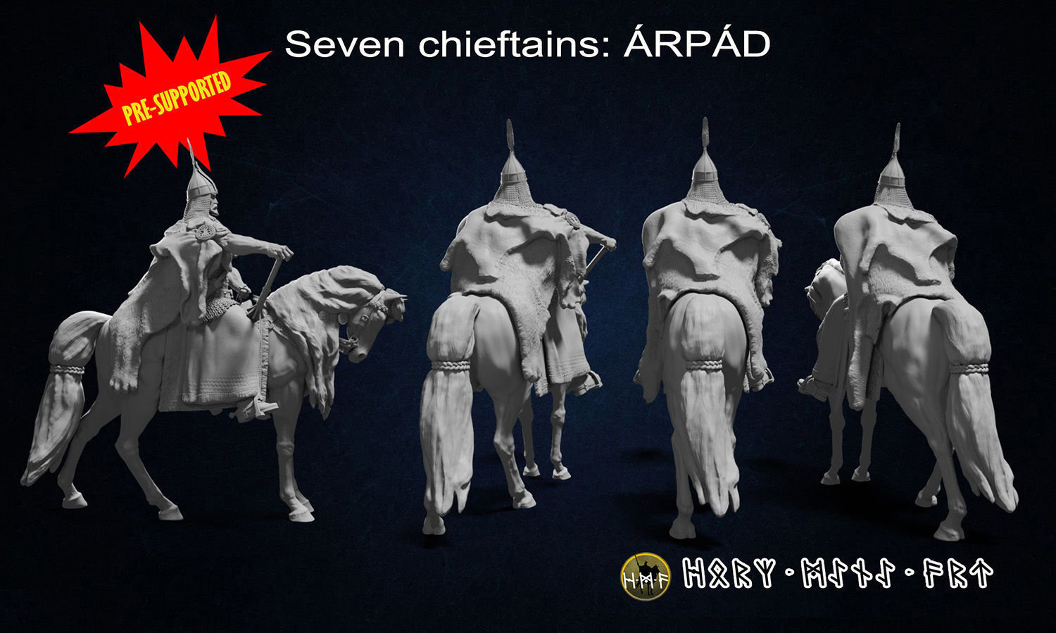 Seven chieftains 3D print model_1