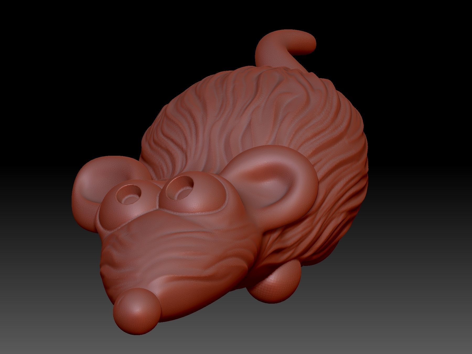 The good rat 3D print model_6