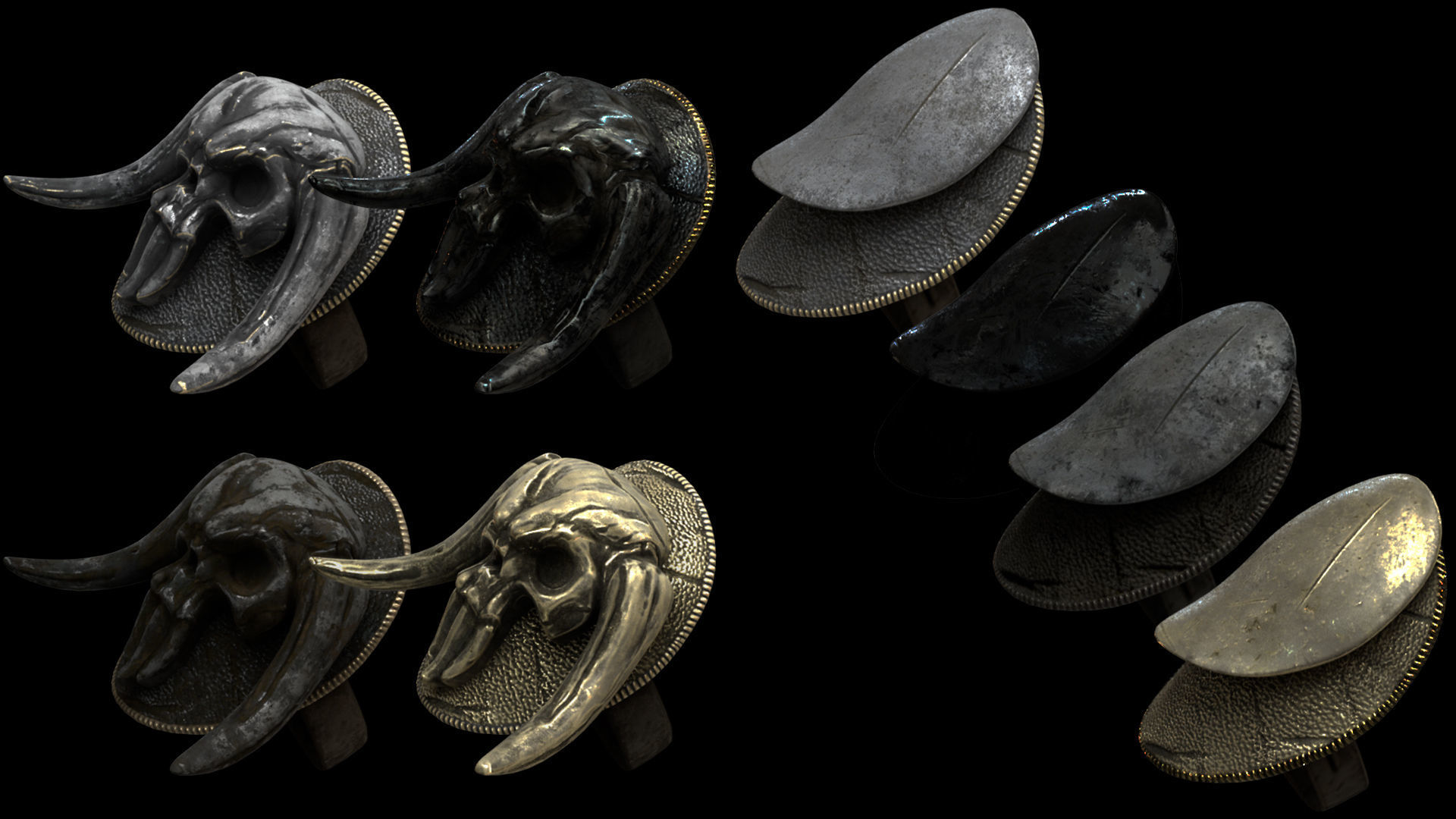 35 Archer Armor Low-poly 3D model_18