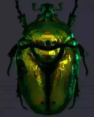 beatle 3d model 3D model