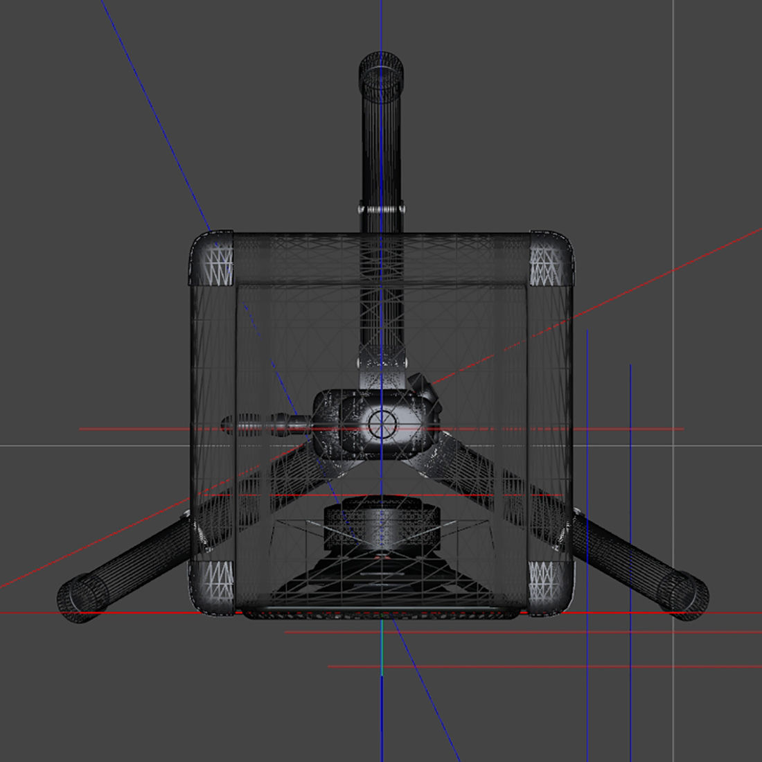 PA Speaker Set and Subwoofer 3D model_6