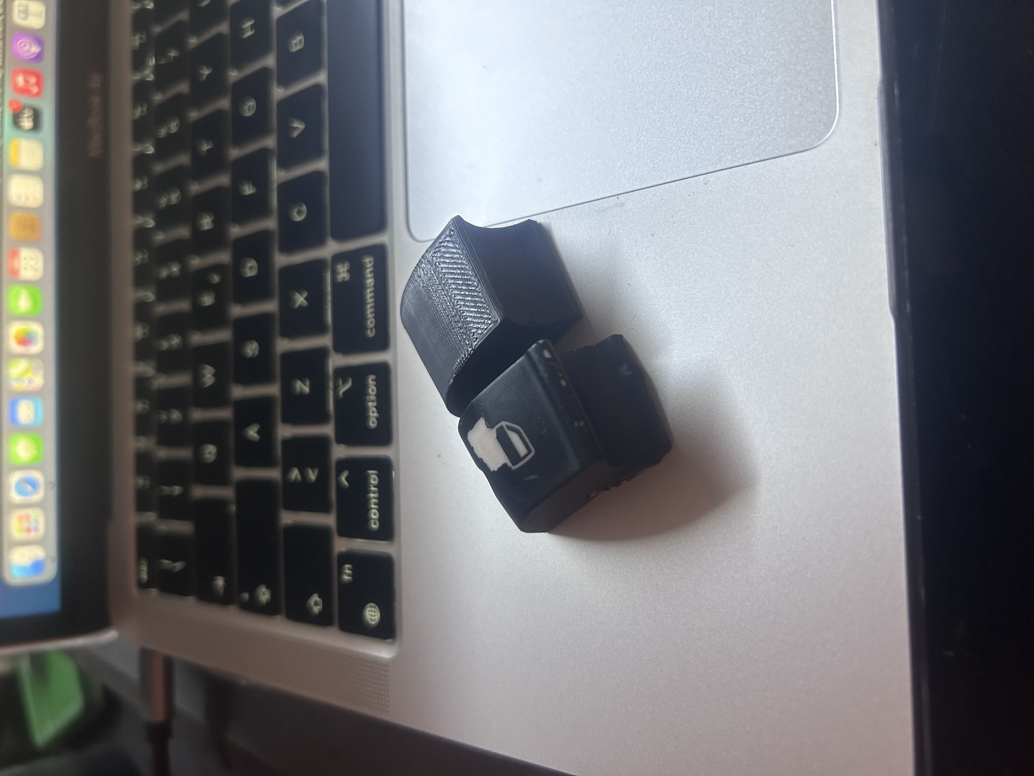 Pulsante alzacristallo Audi 3D print model_6