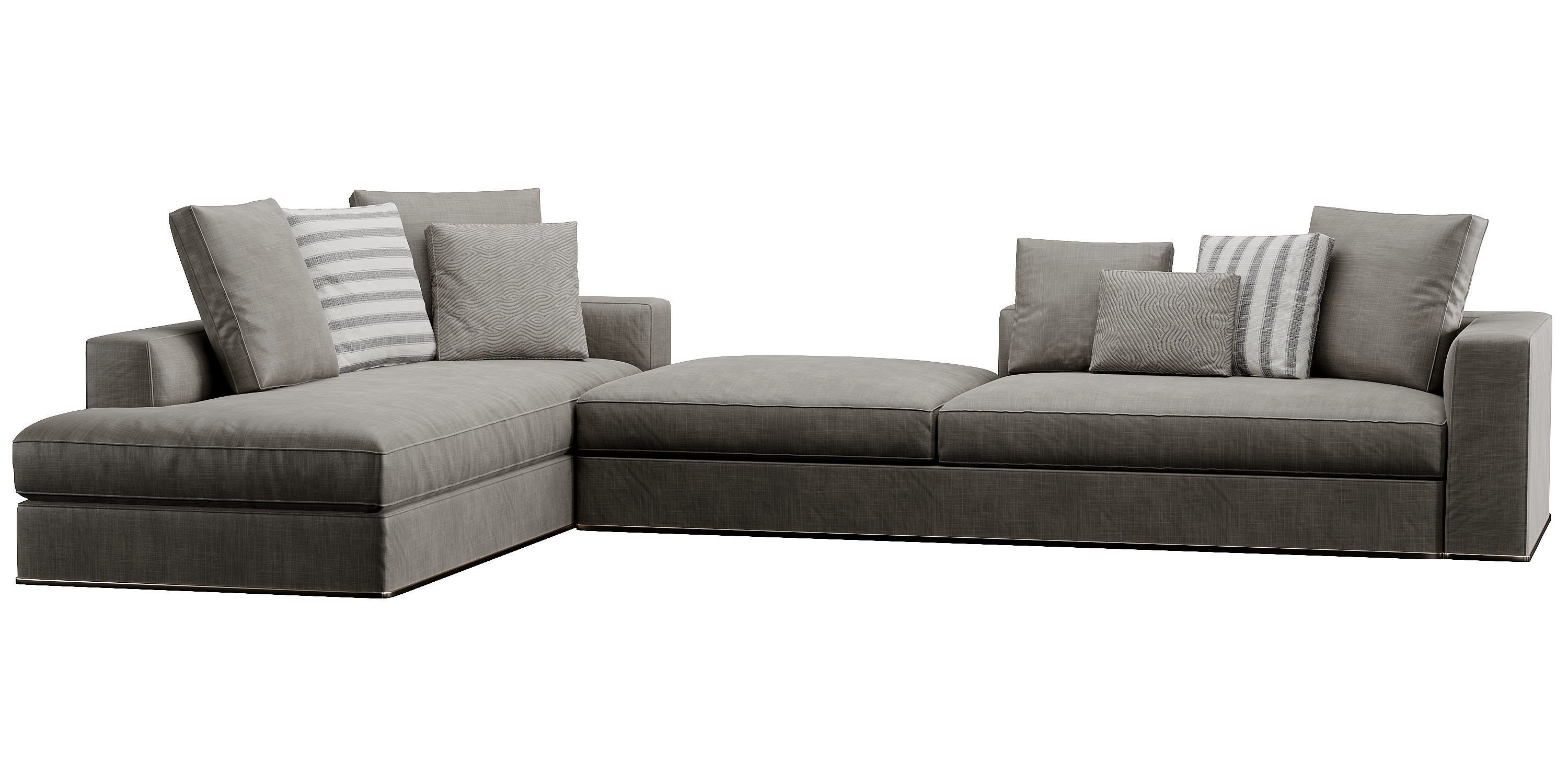 Powell Sofa 3D model_7
