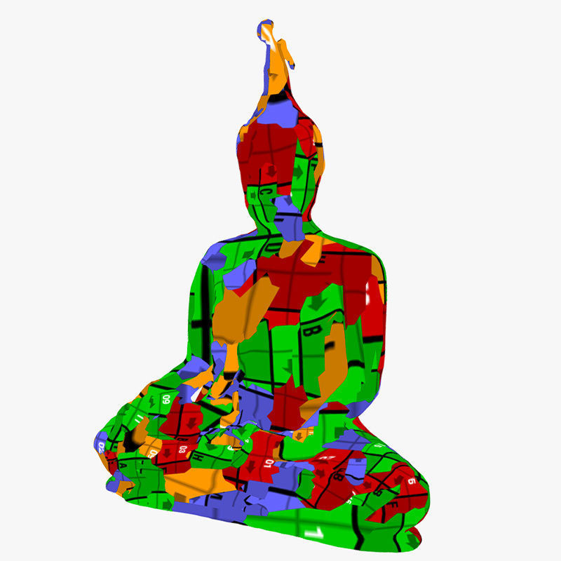 Buddha 34 3D print model_8