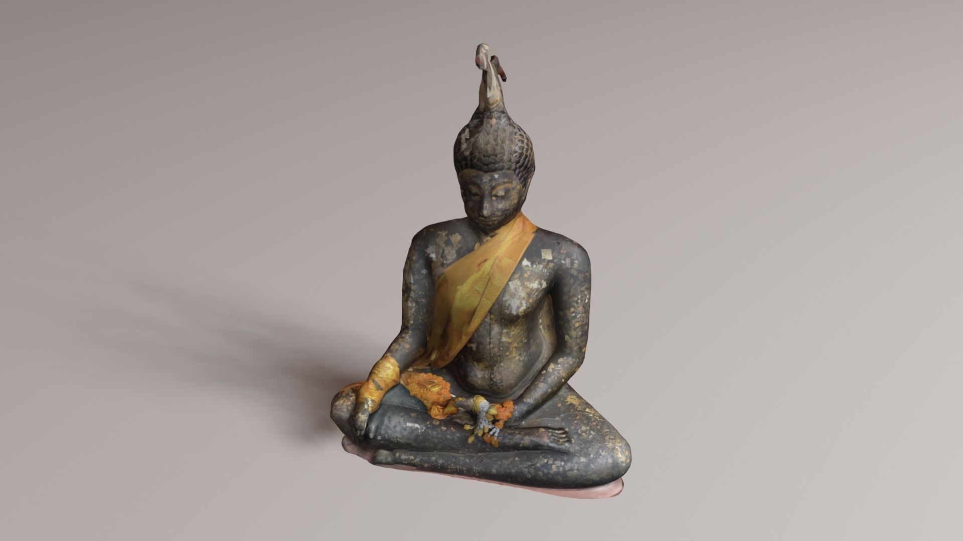 Buddha 34 3D print model_12