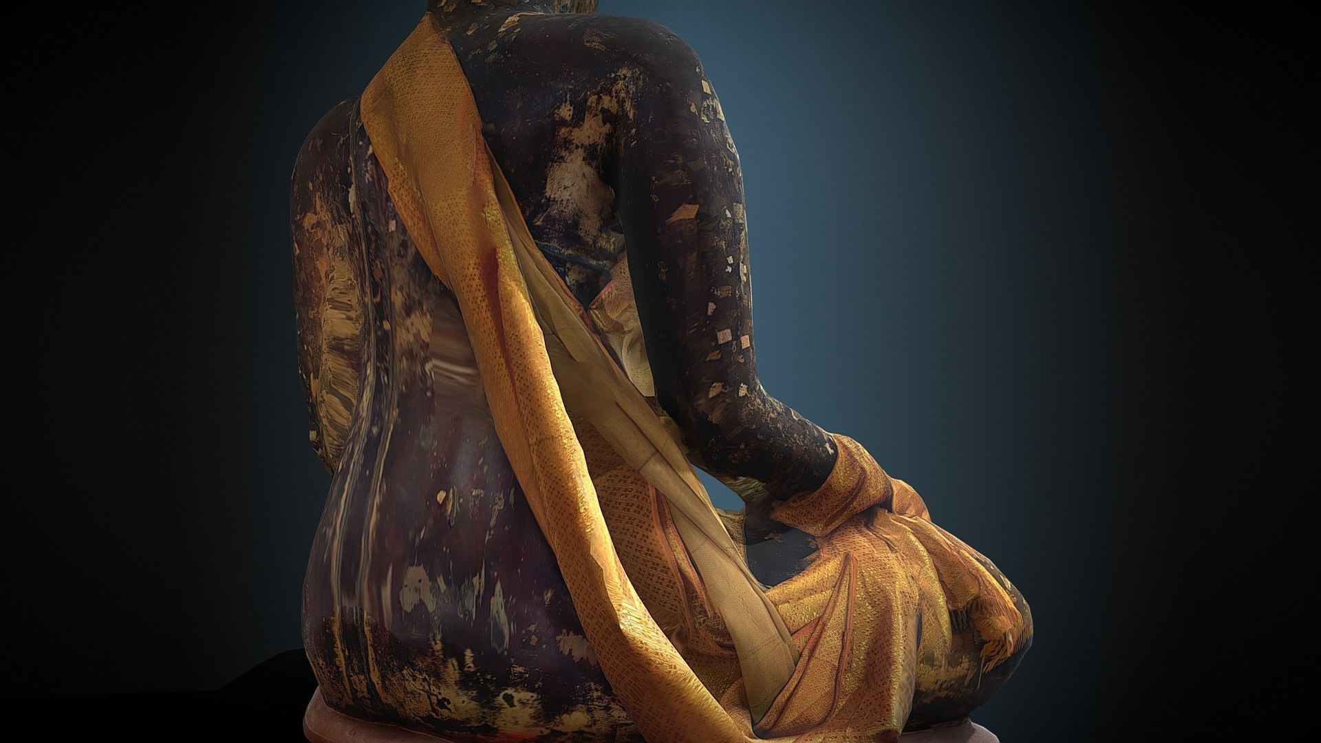 Buddha 34 3D print model_5