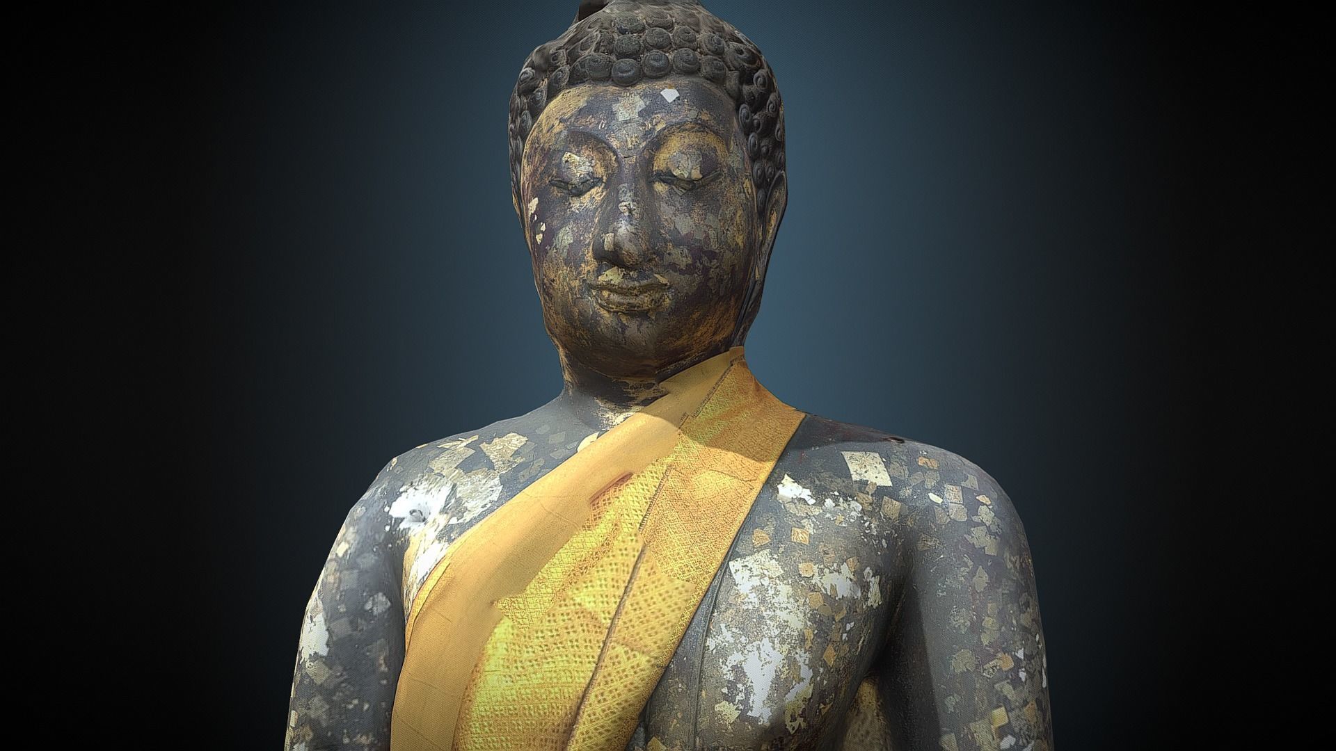 Buddha 34 3D print model_1
