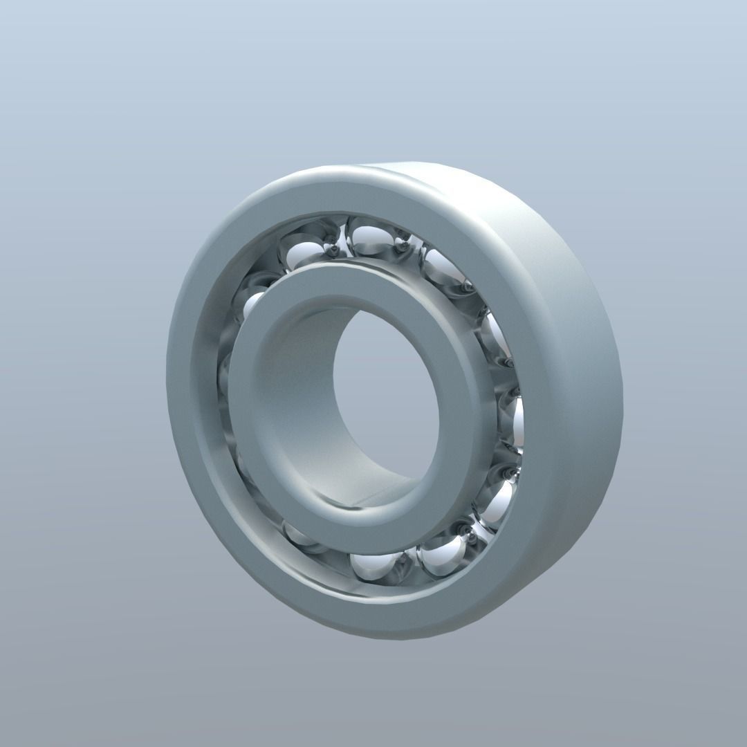 Ball Bearing 3D print model_1