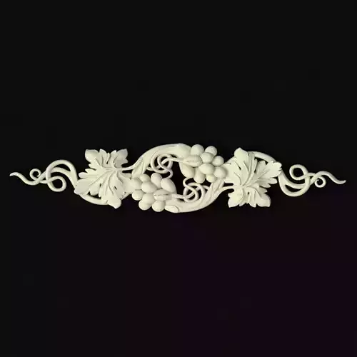 Central decor ornament for furniture