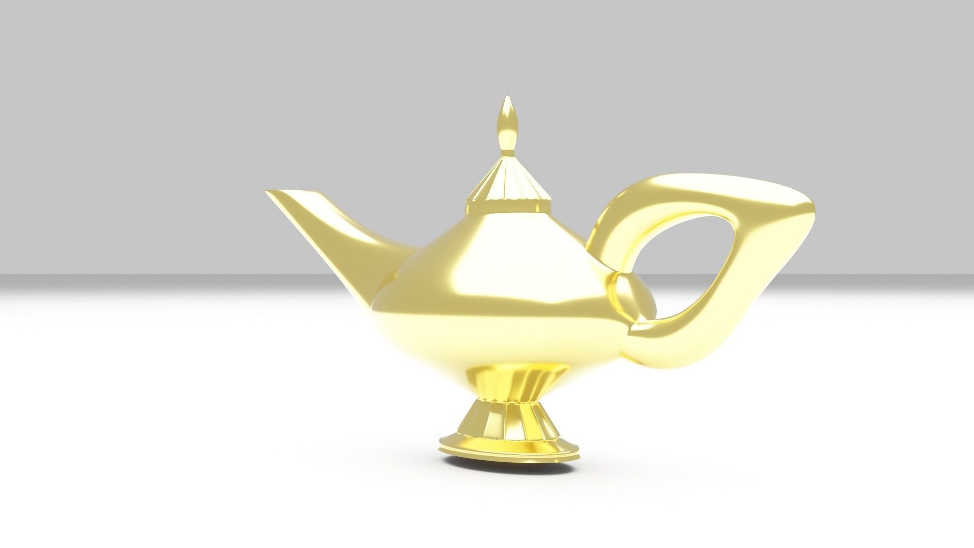 Magic Lamp 3D model_2