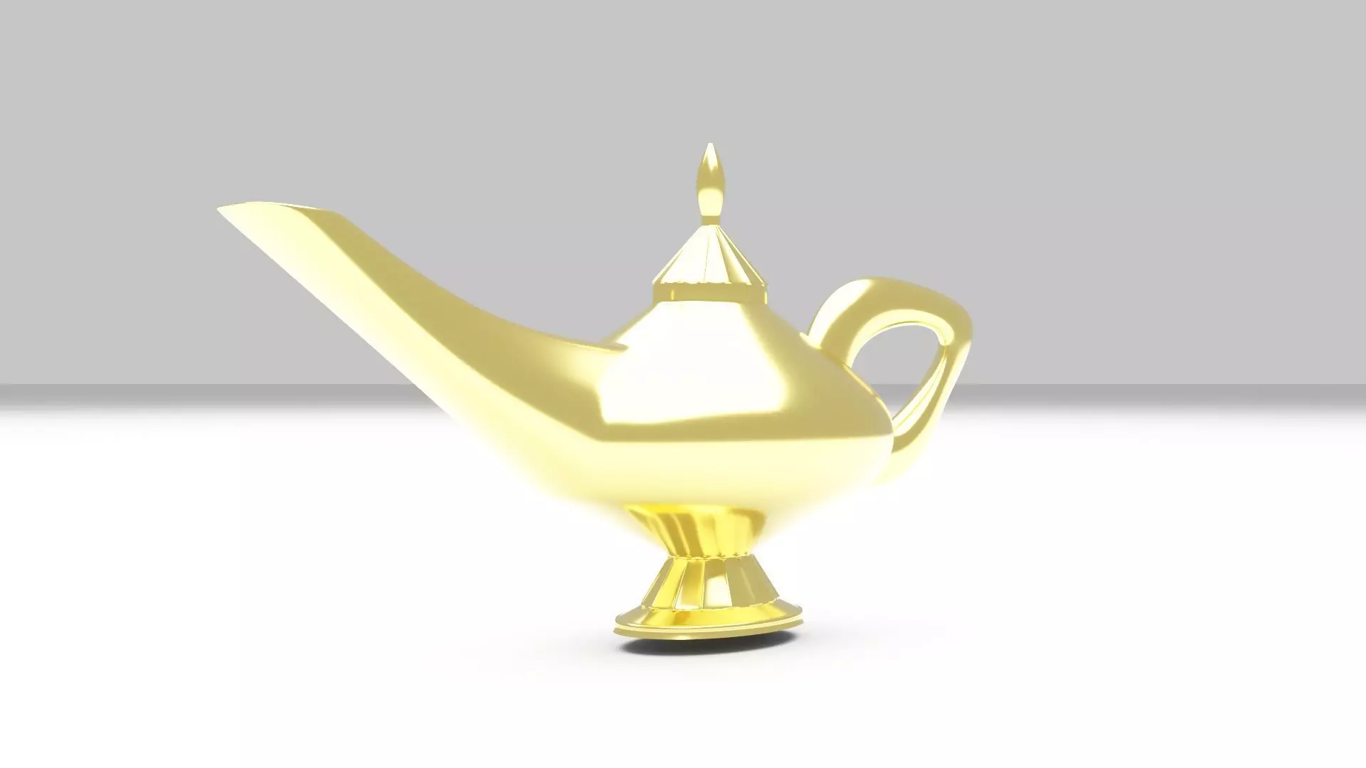 Magic Lamp 3D model_0