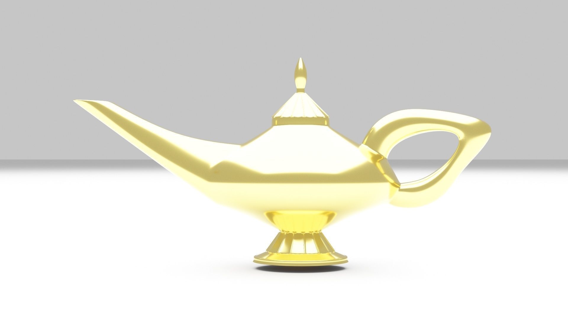 Magic Lamp 3D model_1