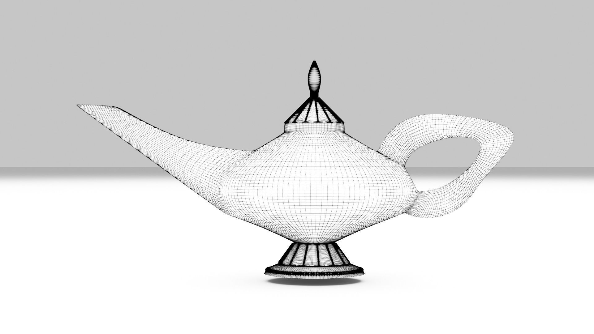 Magic Lamp 3D model_9