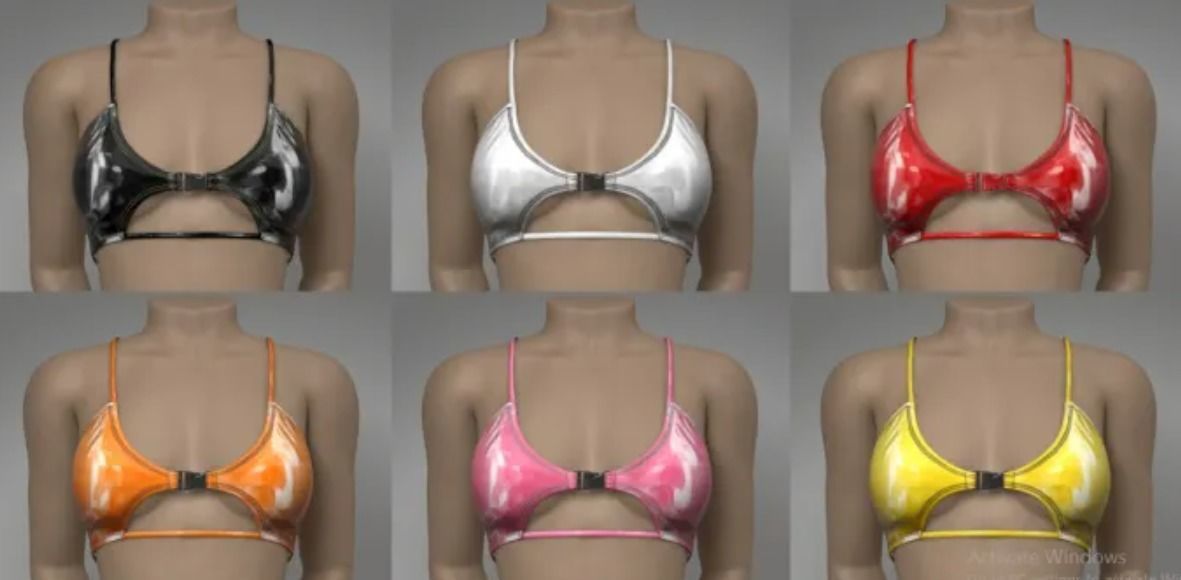 I will second life 3d model 3d design 3d clothing fashion design Low-poly 3D model_1