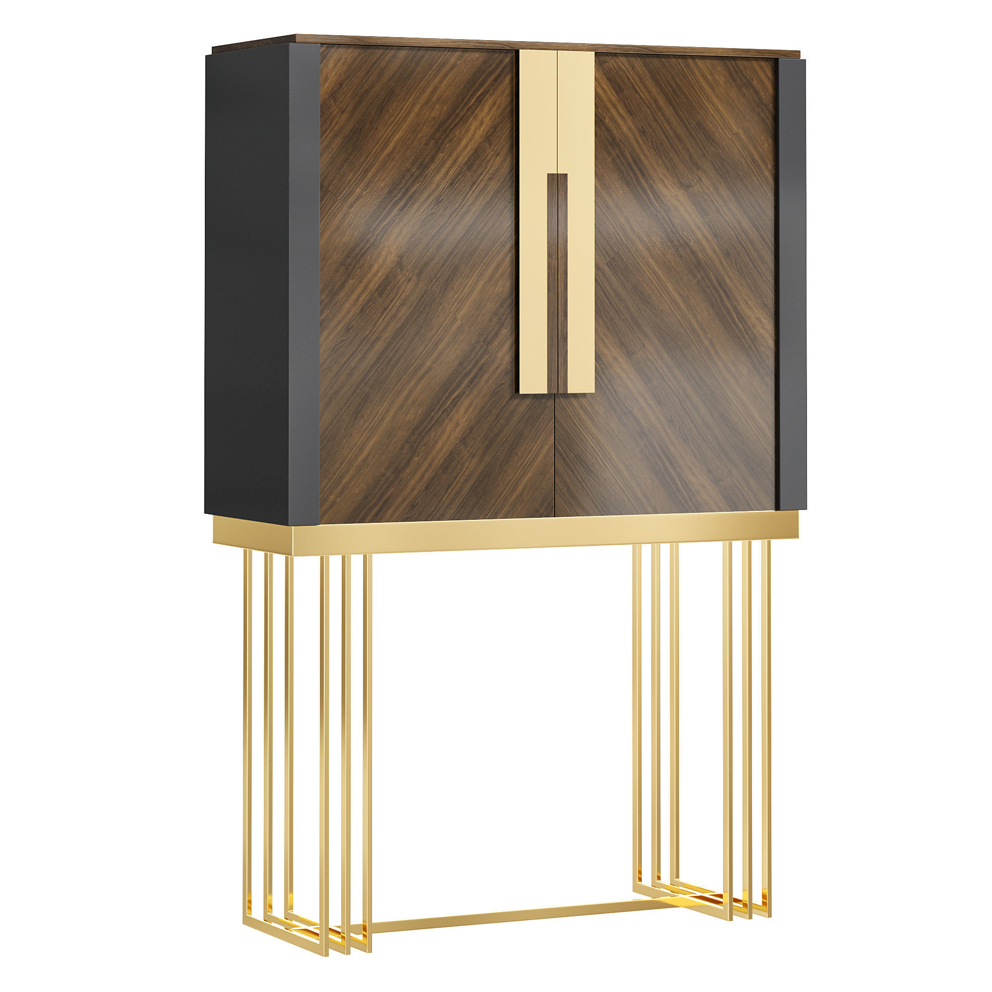  Bar Cabinet By Evanyrouse 3D model_2