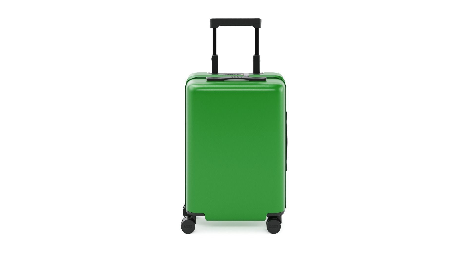 Carry on suitcase luggage bag 3D model_9