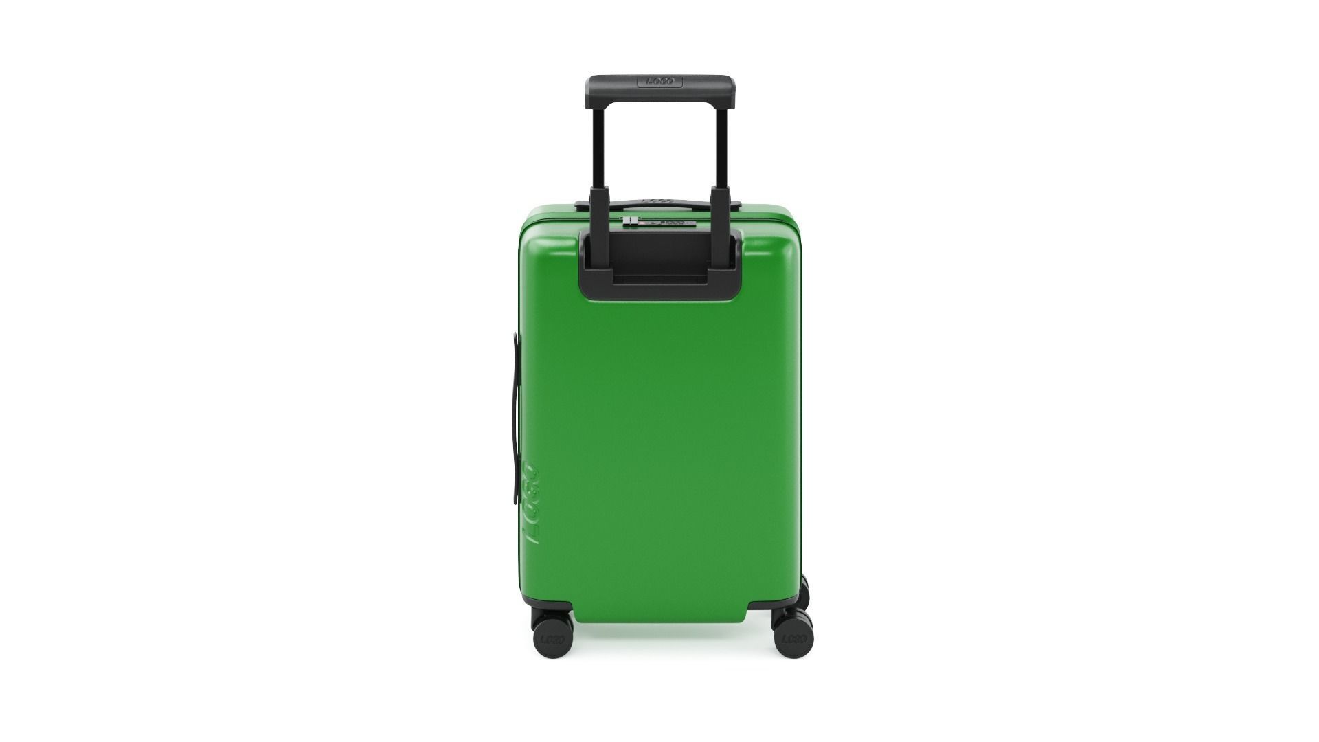 Carry on suitcase luggage bag 3D model_8