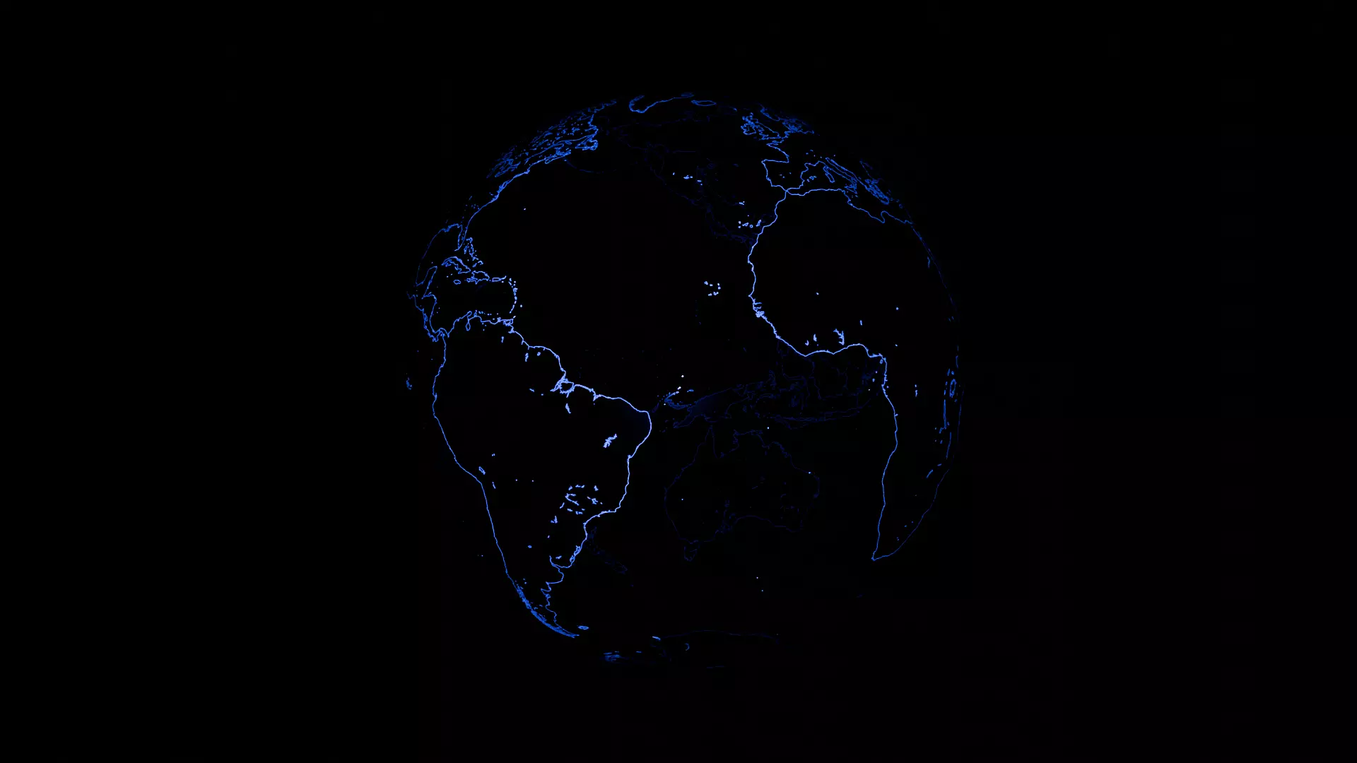 Earth glowe Free 3D model