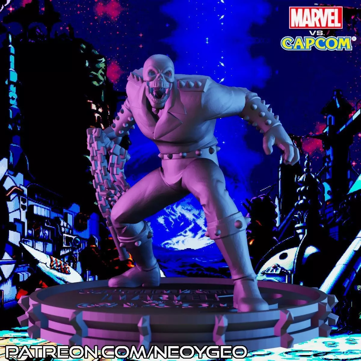 GHOST RIDER - MARVEL VS CAPCOM 3 3D print model_0