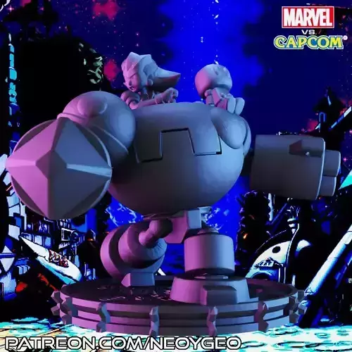 TRON BONNE - MARVEL VS CAPCOM 3 3D print model