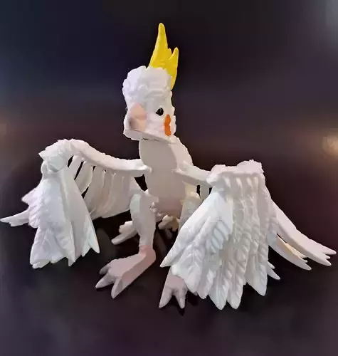 BIRD MONOCOLOR AND MULTICOLOR 3D print model