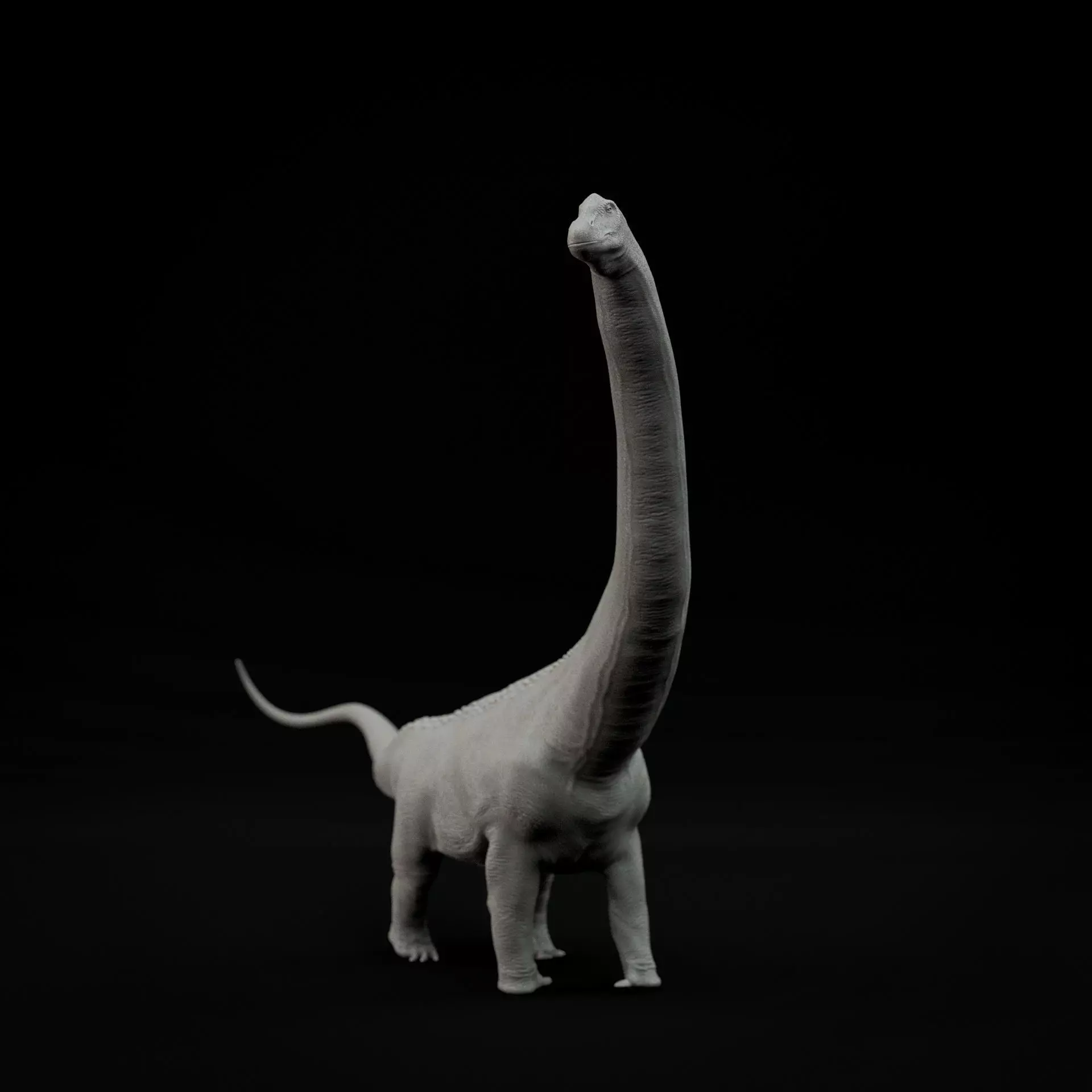 Argentinosaurus 1-100 scale pre-supported dinosaur 3D print model_0