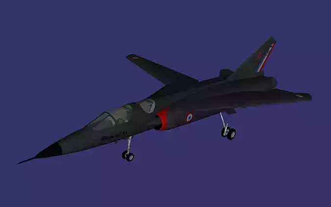 Mirage G8 Free low-poly 3D model