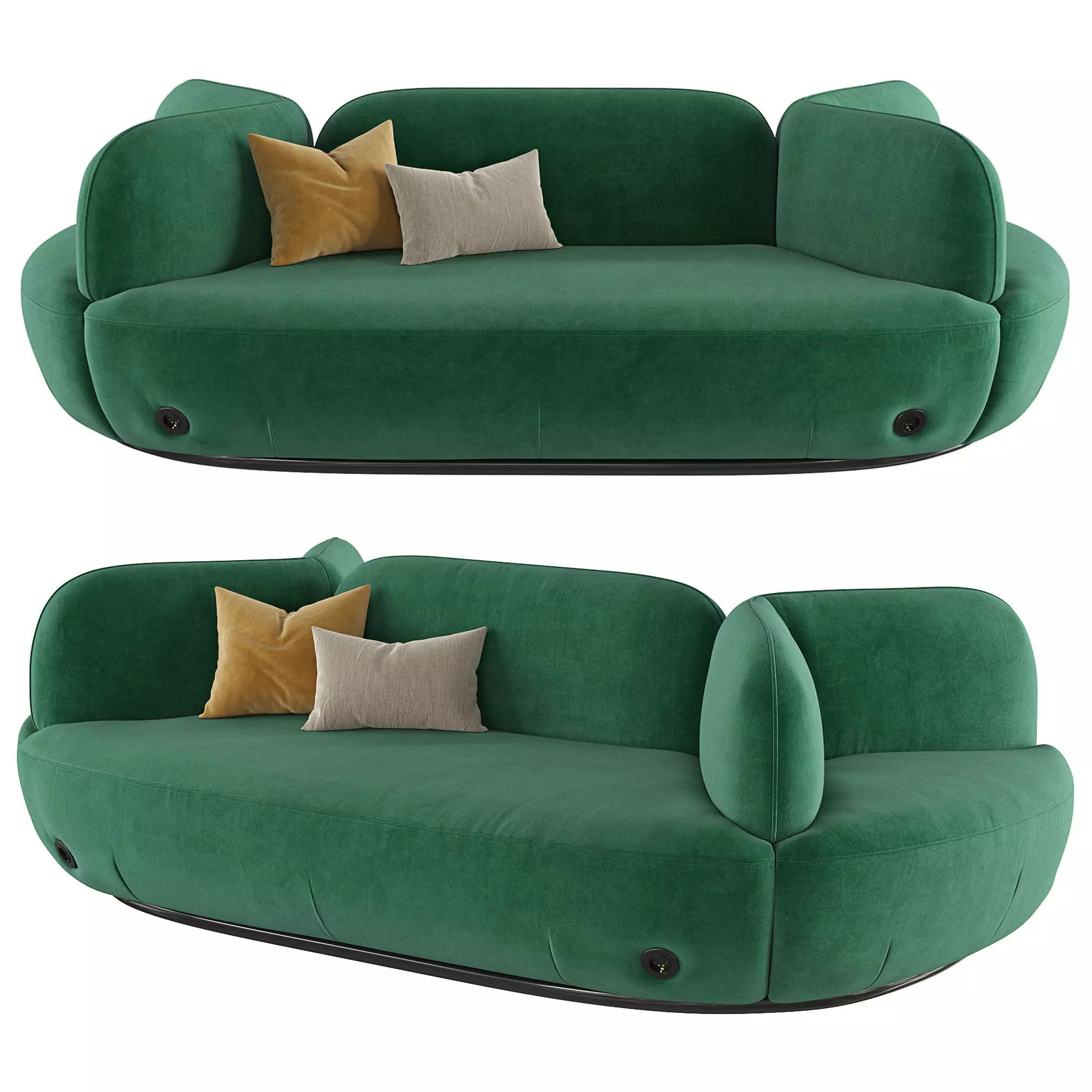 Sofa La Isla 257 cm 3D model