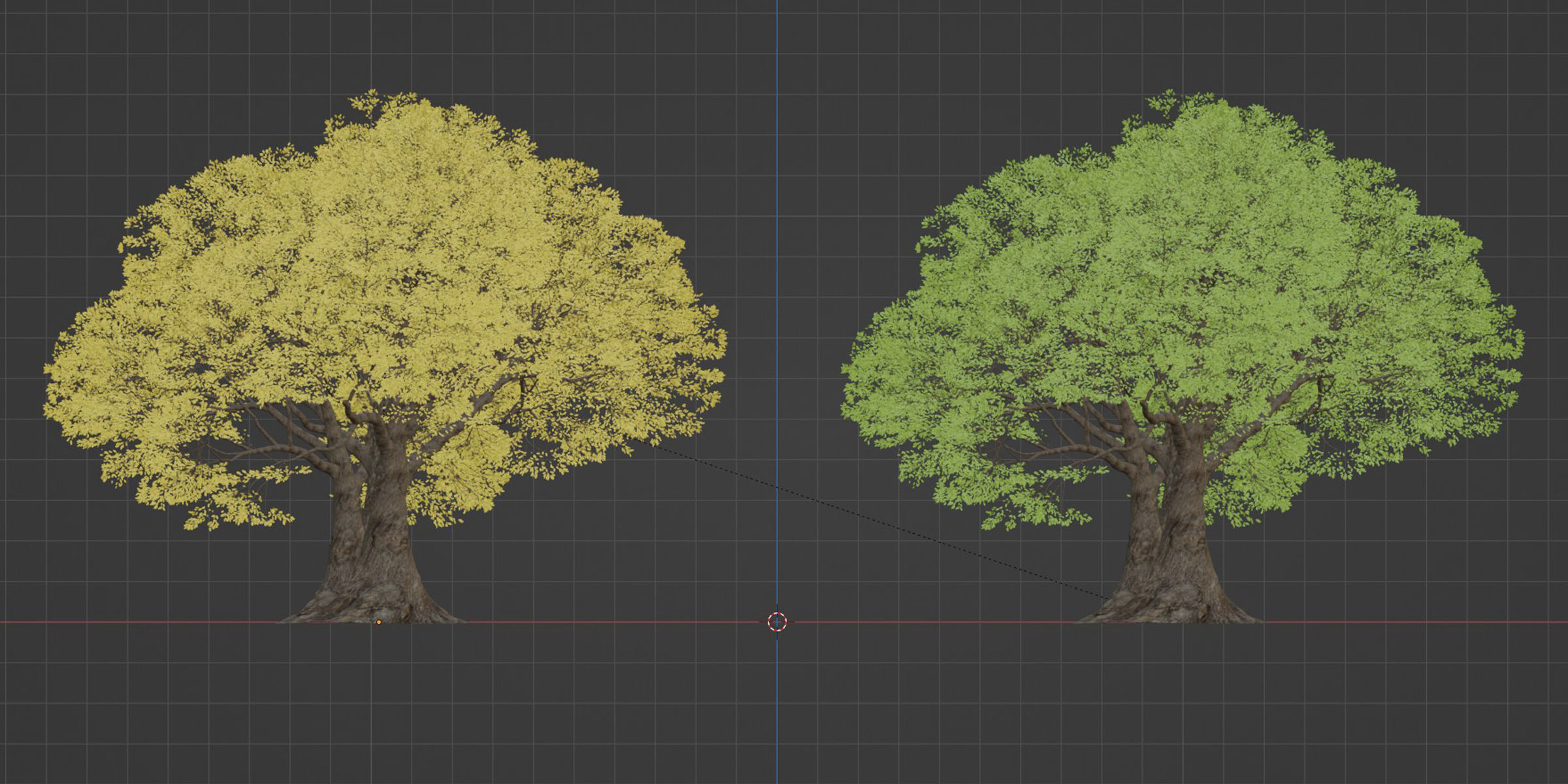 Landscape Tree vol 165-Blender 3D model_9