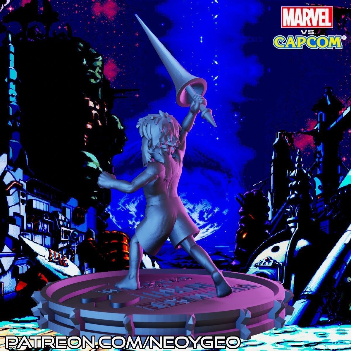 ARTHUR - MARVEL VS CAPCOM 3 3D print model_2