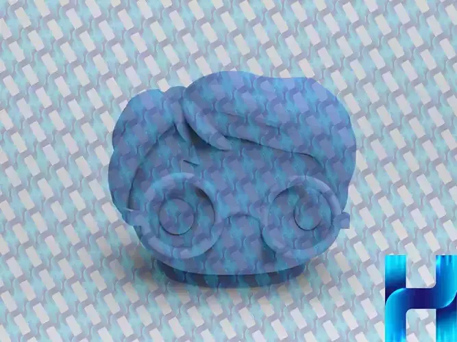 Harry Potter chibbi Matte for 3d printing