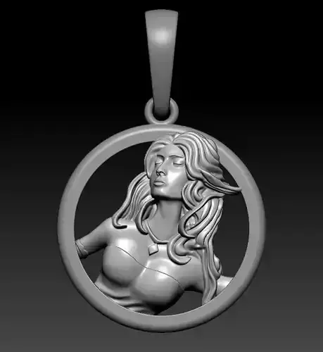 Vigro pendant 3D print model