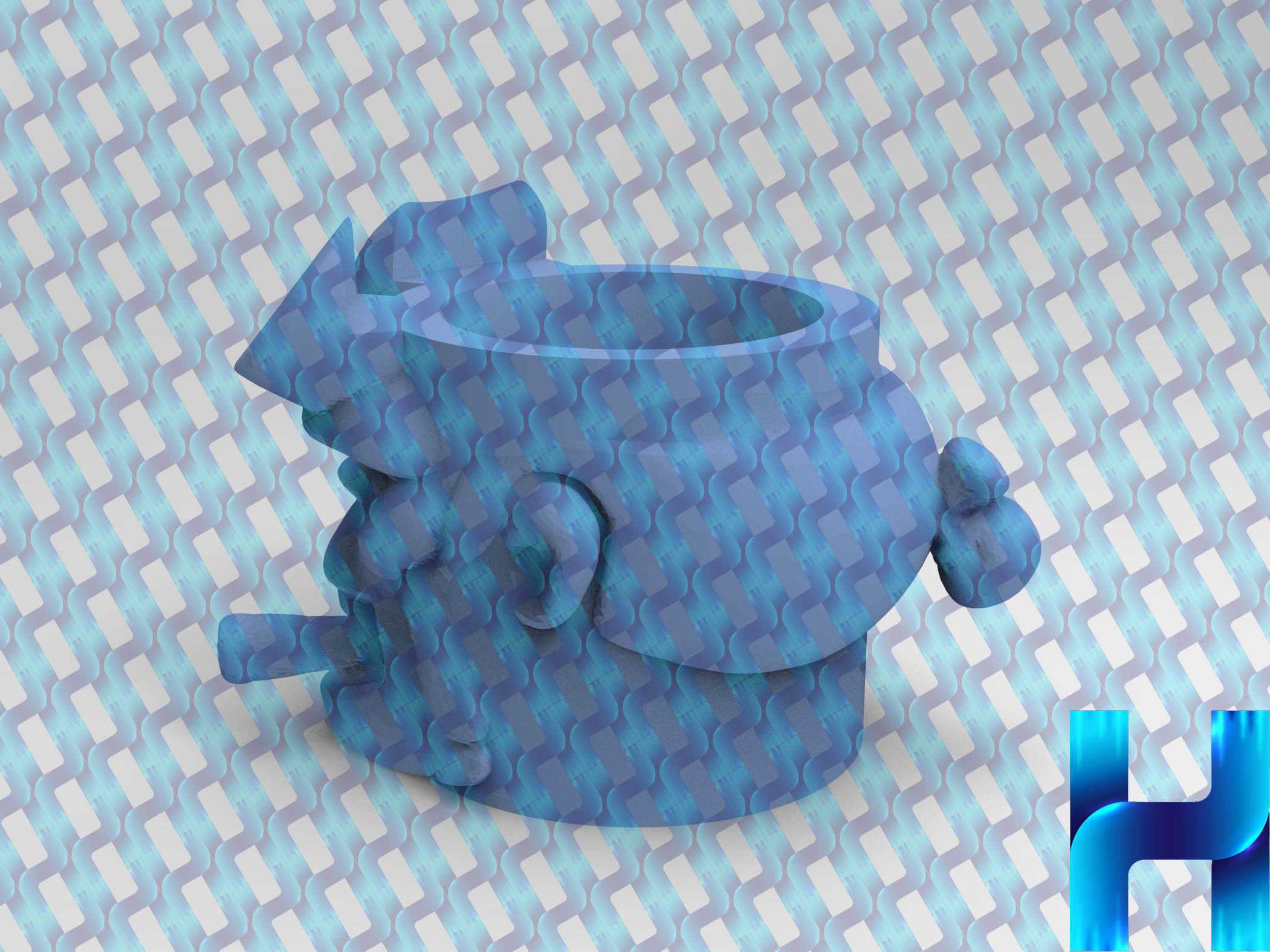 Hellboy Matte for 3d printing 3D model_3